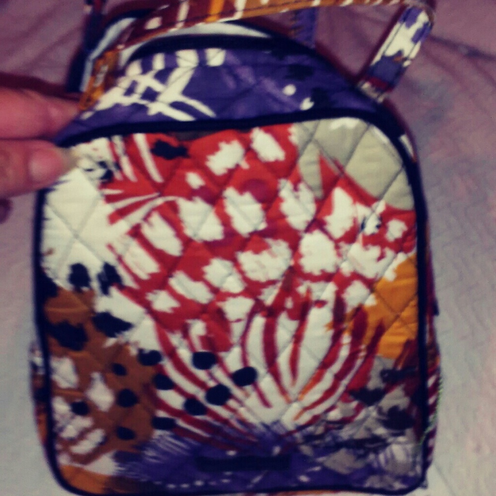 Vera Bradley Lunch Bunch Bag Painted Feathers